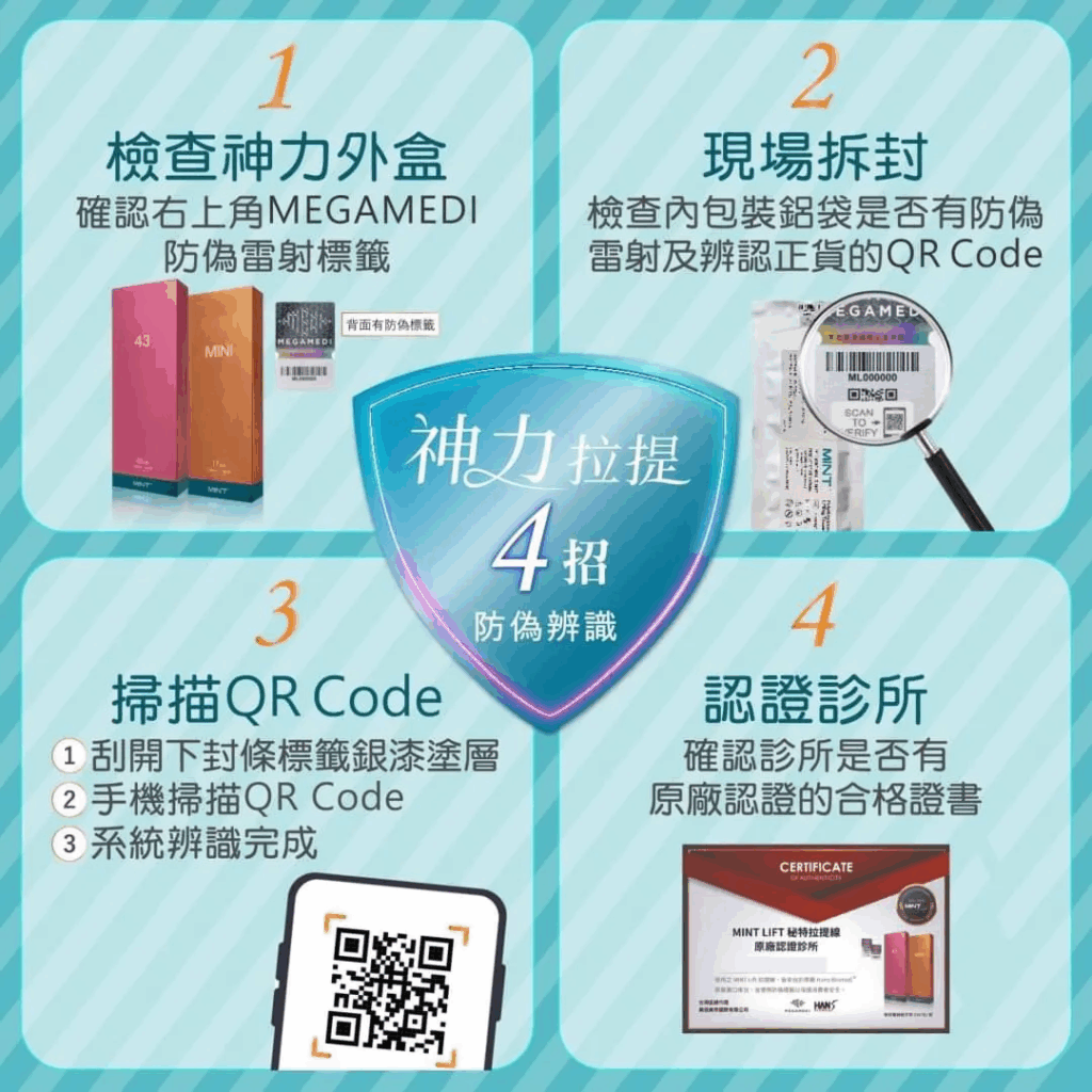 選擇 MINT 神力拉提的五大優勢：FDA認證、拉力強、可吸收