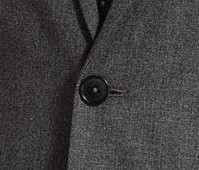 C cup 以下手術方式：雙切口 (Double Incision) 平胸手術 + 乳暈乳頭鈕扣式移位 (Buttonhole) 示意圖