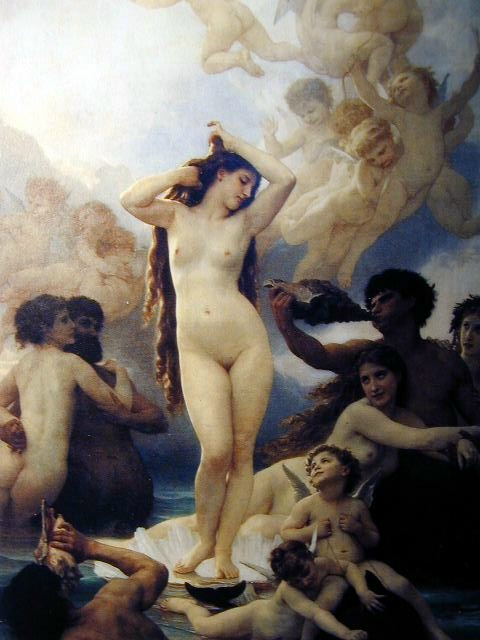 維納斯的誕生 Birth of Venus – 鮑格雷奧 Bouguereau Adolphe William