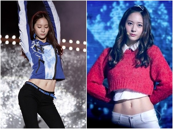 秀晶 Krystal 螞蟻腰與腹肌參考